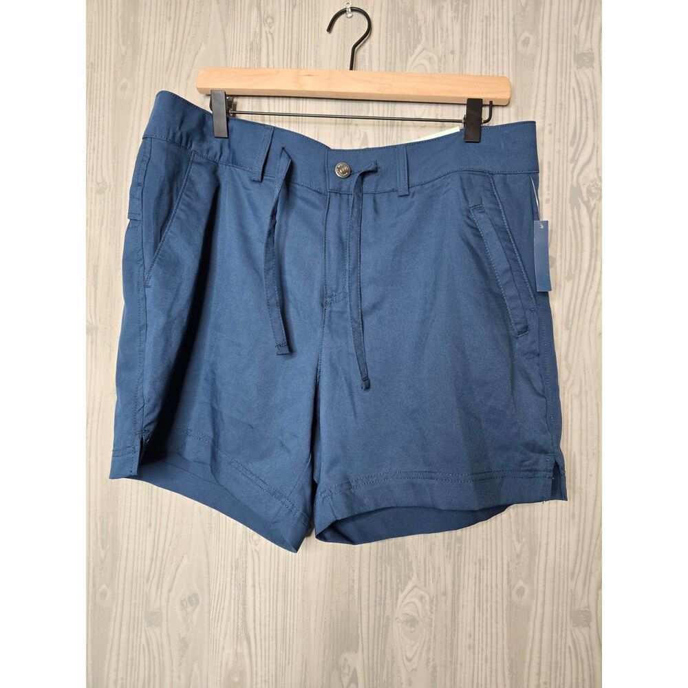 Magellan Outdoors Falcon Lake Shorts Women’s L Blue Fishing Hiking NWT